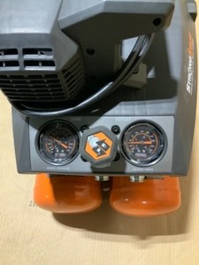 RIDGID 4.5 Gal. Portable Electric Quiet Air Compressor SEE PICS
