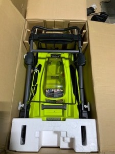 RYOBI 20 in. 40-Volt Brushless Lithium-Ion Cordless Battery Walk Behind Push Lawn Mower Batteries & Charger NOT Included SEE PIC