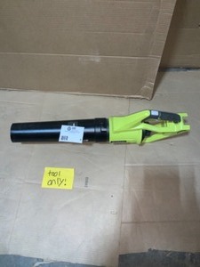 RYOBI Reconditioned 110 MPH 500 CFM 40-Volt Lithium-Ion Cordless Variable-Speed Jet Fan Leaf Blower WITHOUT BATTERY CHARGER  SEE PICS