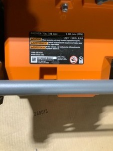RIDGID 6.5 Amp Corded 7 in. Table Top Wet Tile Saw with Stand SEE PICS