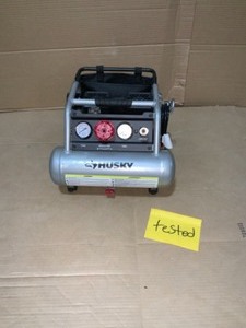 1 Gal. Portable Electric-Powered Silent Air Compressor SEE PICS