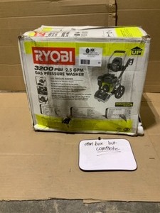 RYOBI 3,200 PSI 2.5 GPM 212 cc Gas Pressure Washer. SEE PIC