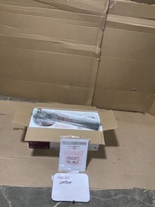 HOME DECORATORS COLLECTIONS Merwry 52 in. Integrated LED Indoor Matte Black Ceiling Fan with Light Kit and Remote Control. SEE PICS