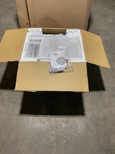 LG Electronics 12,000 BTU 230208-Volt Window Air Conditioner with Cool, Heat and Remote in White Open box but complete see pics