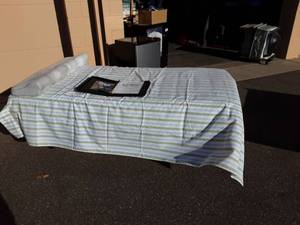 Easy Rest Adjustable Power Sleeping System-Single 39x80 With 2-Memory Pillows & Service Manual