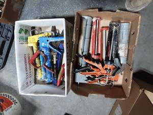 Large Lot Of Assorted Caulking Guns