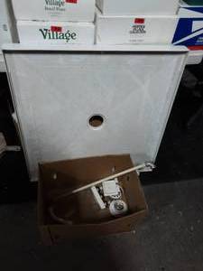 Camper, Trailer, Motorhome Shower Basin With Faucet Set, Soap Dish & More