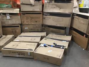 Pallet with assorted Range Hoods Various models and conditions most not used see pictures