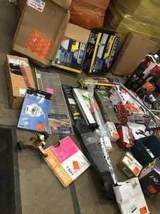 Large lot with Tools, Plumbing, Housewares and more see pictures