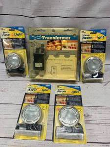 lot 5 image: Low Voltage Xenon Cabinet Lights $67 Retail