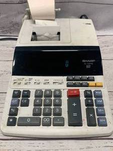 lot 9 image: Sharp EL-1197 PII Desktop Calculator ($38 On Ebay)
