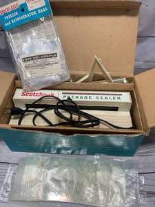 lot 26 image: Scotch Pack Packaging Sealer Kit