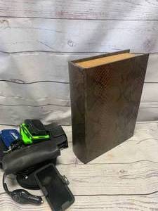 lot 33 image: Hidden Book Safe And Cell Phone Cases