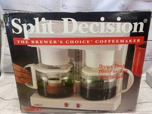 lot 40 image: Sultan Split Decision Twin Coffee  Tea Maker