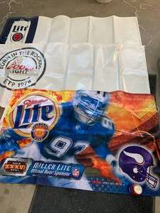 lot 83 image: Lot of 3 Beer Banners