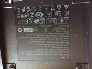 lot 65 image: Dell Monitor and Amazon Keyboard & Mouse