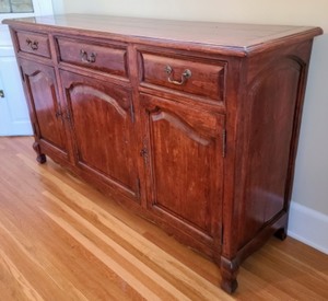 lot 2 image: Wood Side Buffet by the Sterling Co.