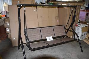 lot 5 image: 3-Person Patio Swing