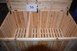lot 58 image: CASTLECREEK Storage Bench