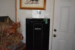 lot 60 image: Homak  Gun Security Cabinet Missing Key