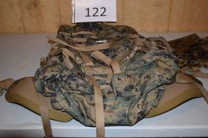 lot 120 image: USMC Military Surplus ILBE Gen II Pack System, MARPAT, Like New