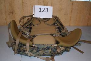 lot 121 image: USMC Military Surplus ILBE Gen II Pack System, MARPAT, Like New
