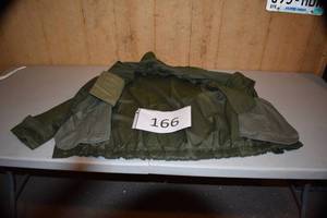 lot 163 image: Military Surplus Parka with Liner