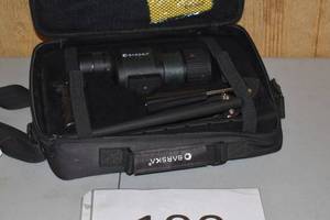 lot 186 image: Barska Benchmark Straight Spotting Scope