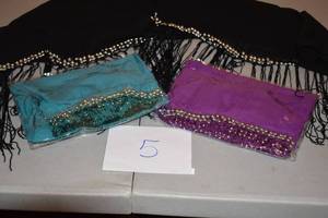 lot 194 image: Scarfs perfect for Christmas time gift for the loved one in your life