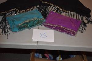 lot 197 image: Scarfs perfect for Christmas time gift for the loved one in your life