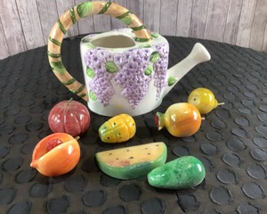 lot 174 image: Colorful Fruit with Pitcher