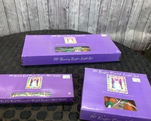 lot 60 image: Easter Bunny Light Sets