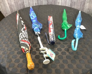 lot 134 image: Vintage Umbrellas