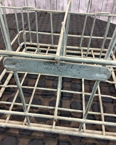 lot 112 image: Carnation Milk Crate