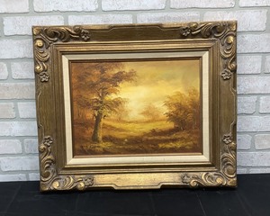 lot 12 image: Sunset Wilderness by L.Cafier