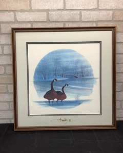 lot 19 image: Winter Geese
