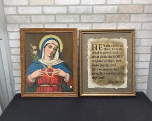 lot 16 image: Religious Pictures