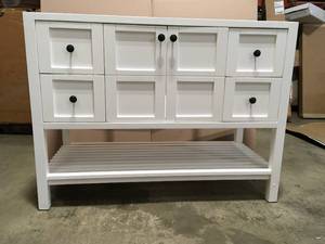 Foremost GAWA4822D FM Gazette 48 Vanity Cabinet not used see pictures
