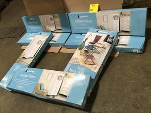 Lot of Whitmor Clothes Closet see pictures