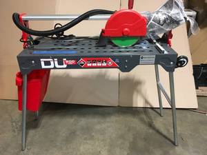 Rubi 8 in. 120-Volt Tile Saw DU EVO 26 in. not used
