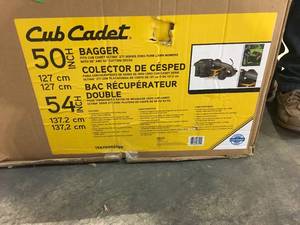 Club Cadet Original Equipment 50 in. and 54 in. Double Bagger for Ultima ZT1 Series Zero Turn Lawn Mowers (2019 and After)see pictures