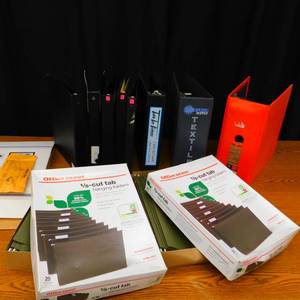 FILE HANGERS  BINDERS