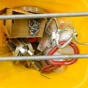 BIN FULL OF NEWER MISC. HOOKS