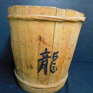 LARGER WOODEN BARREL