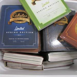 CABELAS HARDCOVER CATALOGS