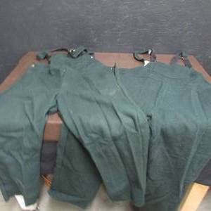 WOOL BIB OVERALLS