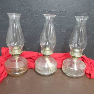 VINTAGE OIL LAMPS