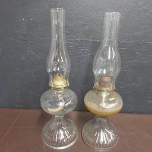 VINTAGE OIL LAMPS