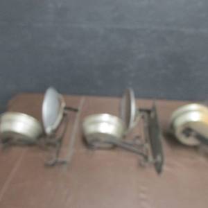 ALUMINUM WALL SCONCE OIL LAMP HOLDERS