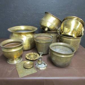 BRASS POTS